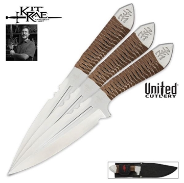 Picture of Kit Rae Aircobra Throwing Knife Set