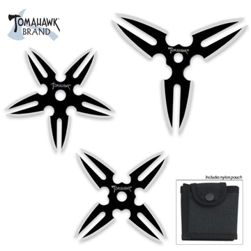Picture of Tomahawk Warrior Throwing Star Set