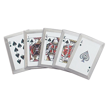Picture of Ninja's Deadliest Royal Flush Throwing Cards - Spades