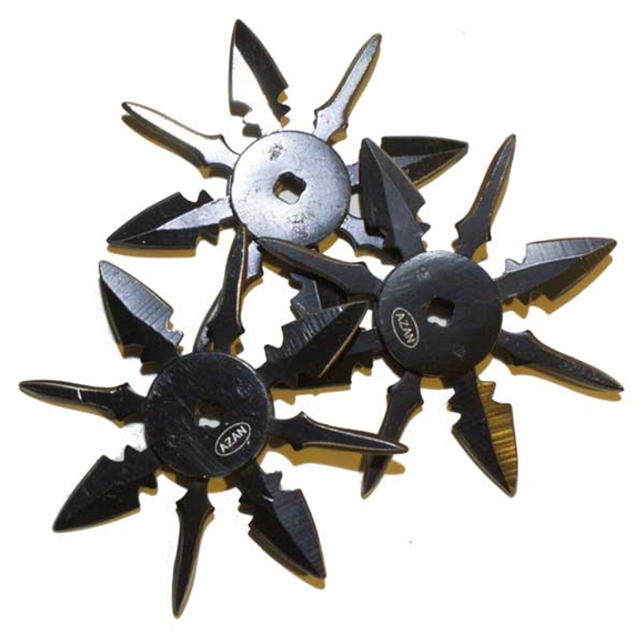 Picture of Spear Point Ninja Star Set