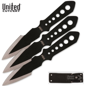 Picture of United Cutlery Lightning Bolt Tactical Throwing Knife Set