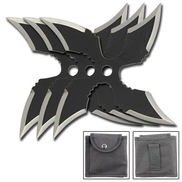 Picture of Flying Tiger Claw Ninja Throwing Star Set