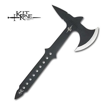 Picture of Kit Rae Black Jet Throwing Axe with Sheath